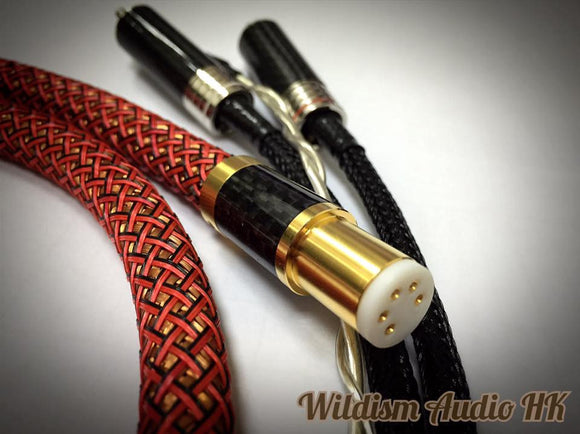 Xsymphony Classic 501i Litz Pure Silver Phono Cable DIN to RCA