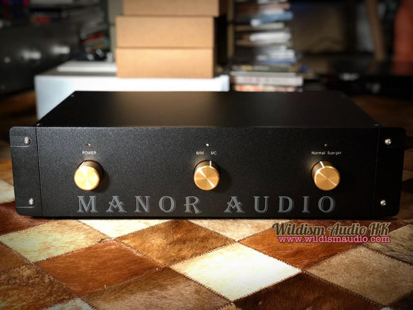 (DISCONTINUED 已停產)MANOR 旗艦級 T&Y-1天樂 MM/MC兩用 純A類全分立 唱放  Phono Amp