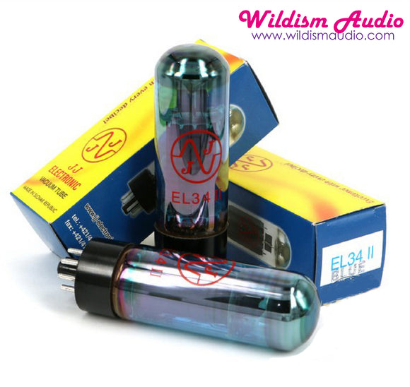 入門升級首選~! 捷克 JJ EL34 II 藍玻璃 電子管